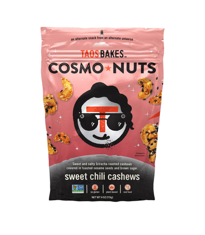 4 oz CosmoNuts - Sweet Chile Cashews