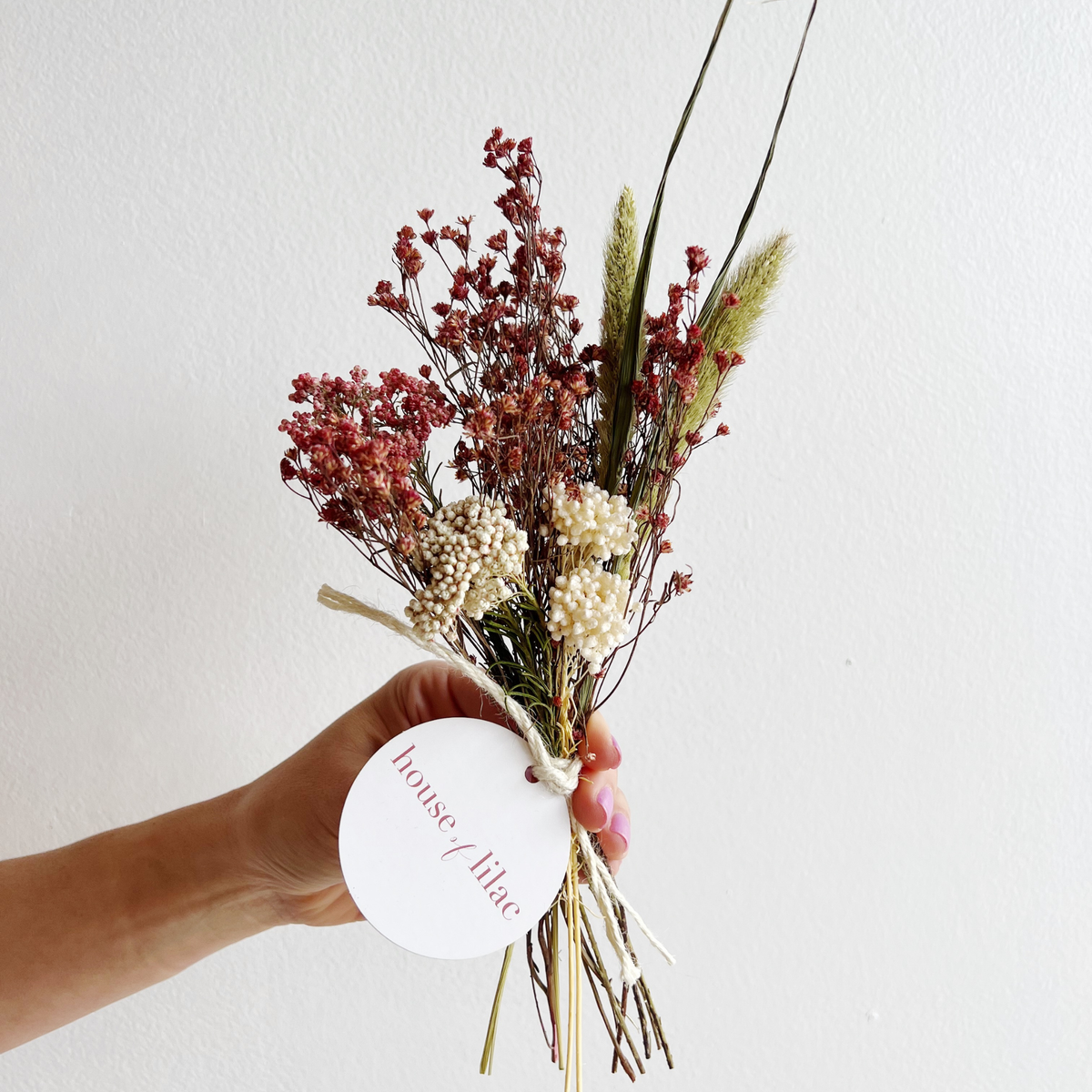 Classic & Chic Dried Flower Bundles: Romantic