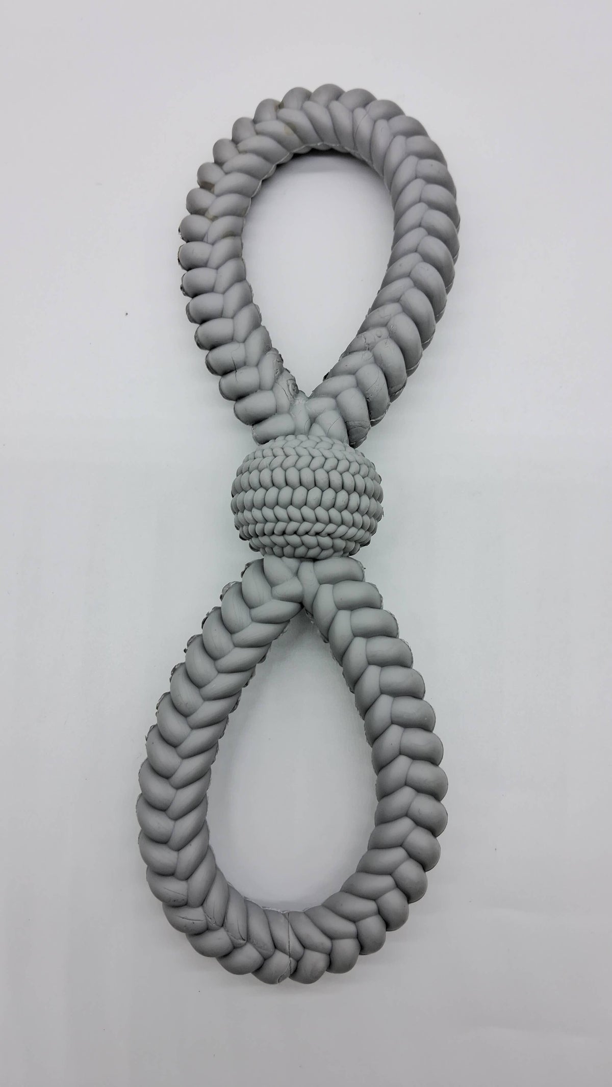 The Braided Tugger XL Chew Toy for Dogs: Gray