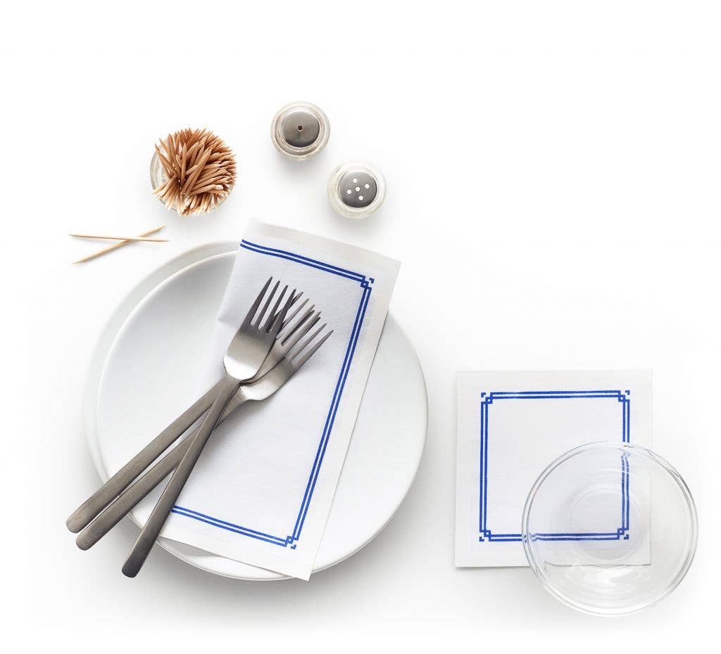 Vermut & Tapas Cotton Cocktail Napkins 50 Units