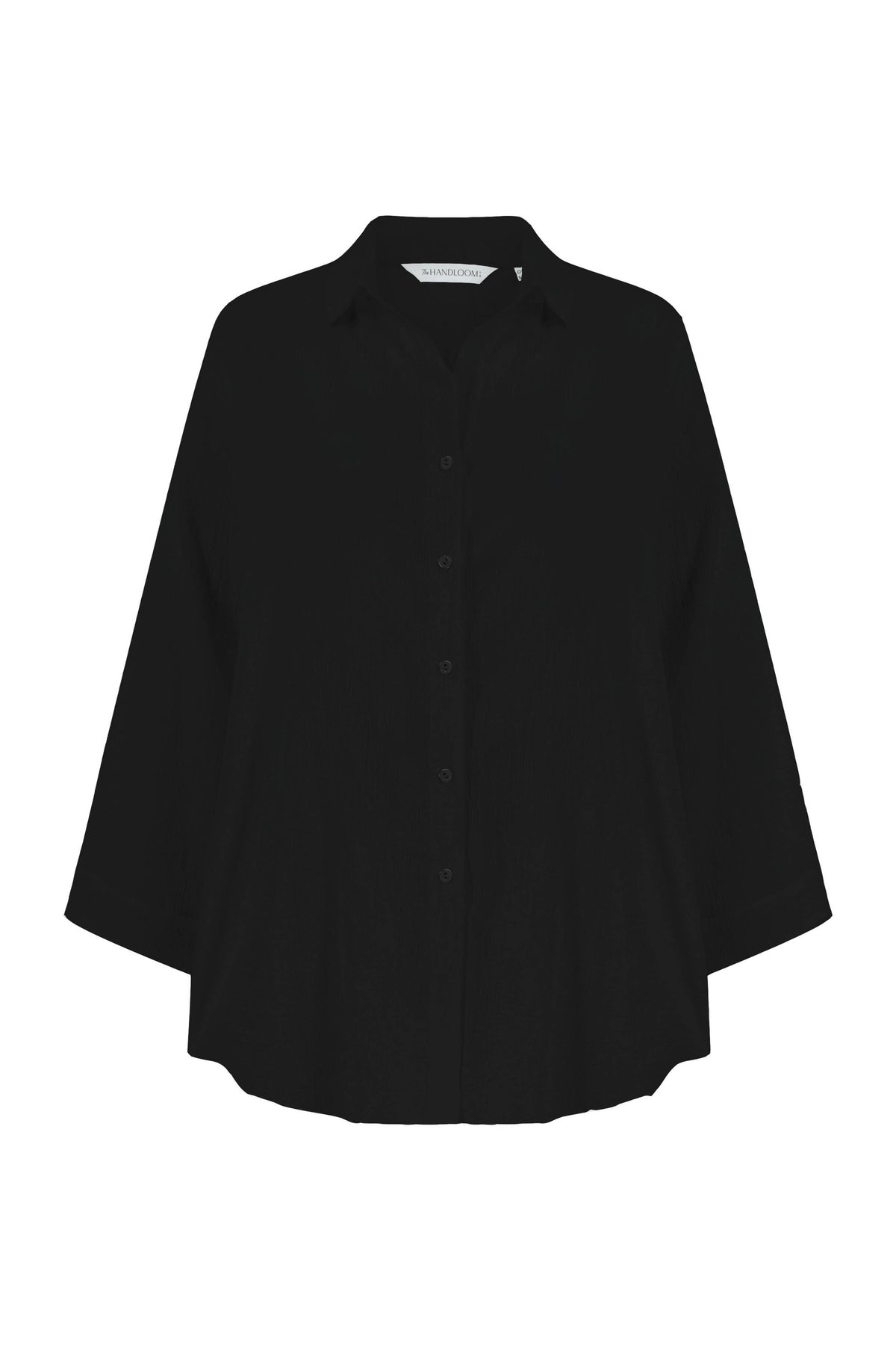 Amara Maxi Shirt - Black: Black / One Size