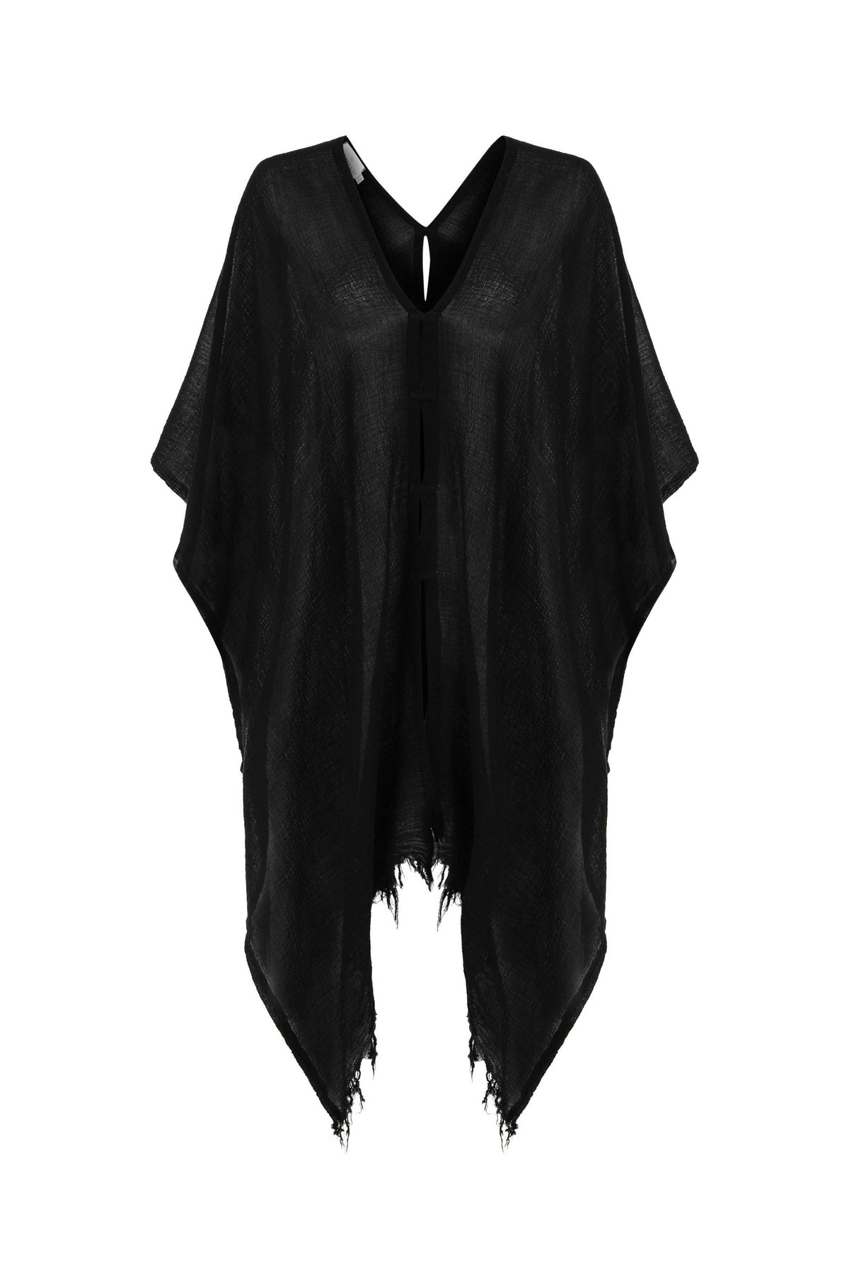 Ava Kimono - Black: Black / One Size