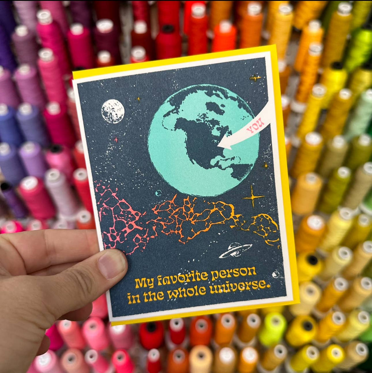 My Favorite Person In The Universe Card