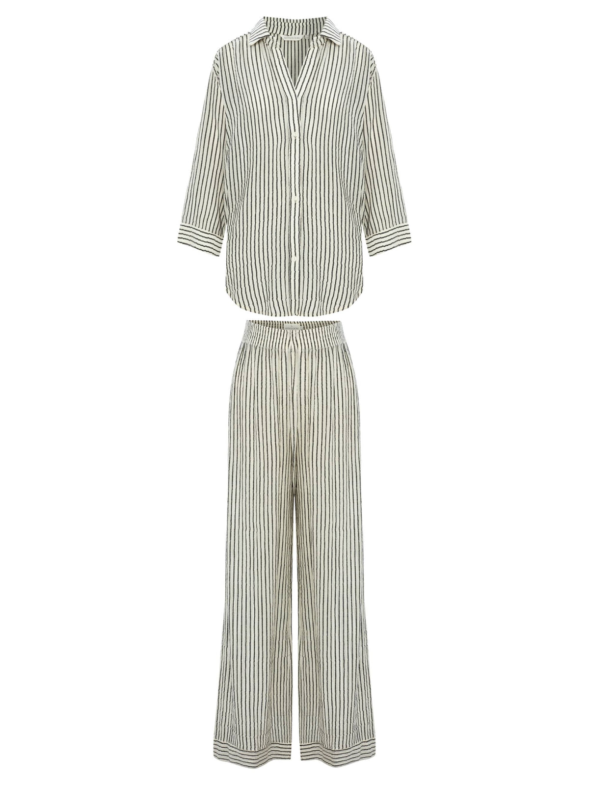 Voyage Set - Black Stripes: Black Stripes / One Size