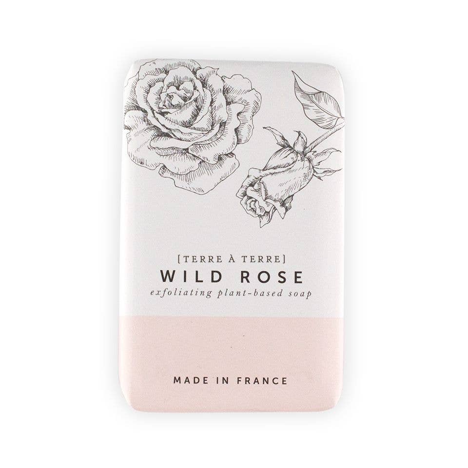 Terre a Terre - Wild Rose Exfoliating Soap - 7oz | 200g