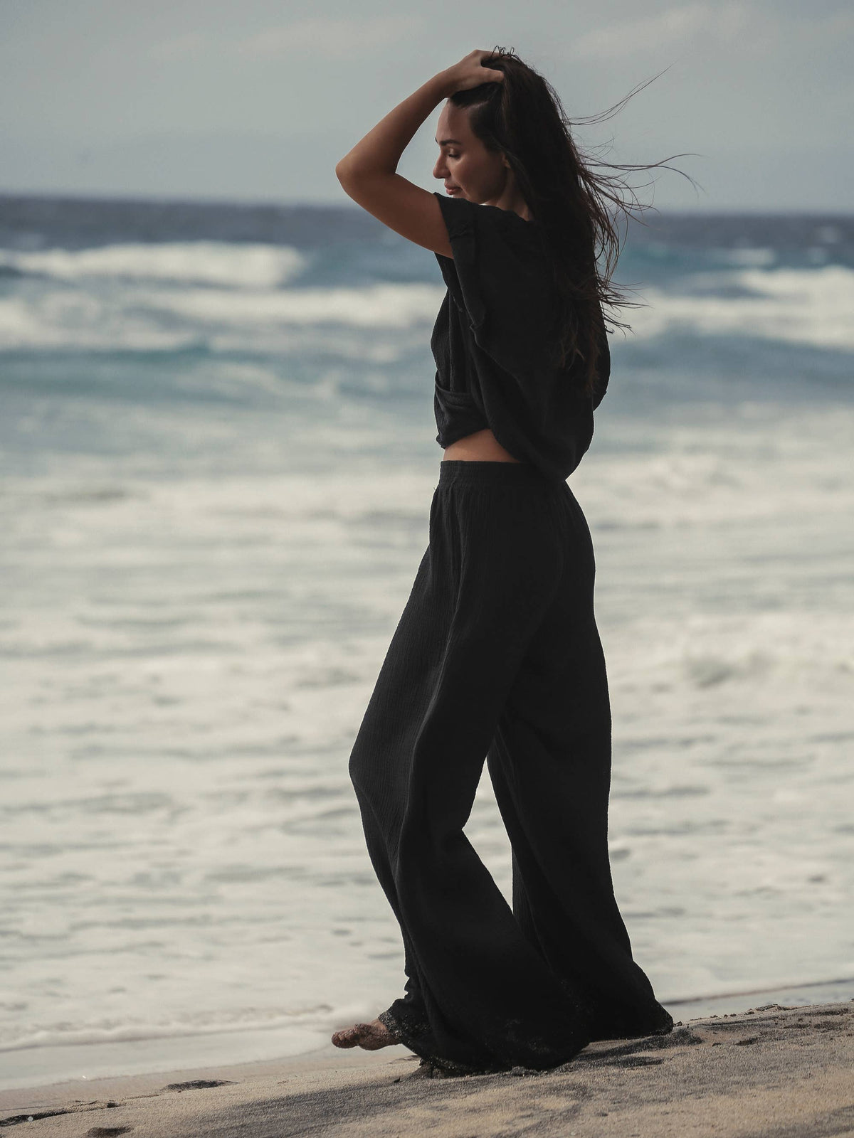 Harlow Top - Black: Black / S/M