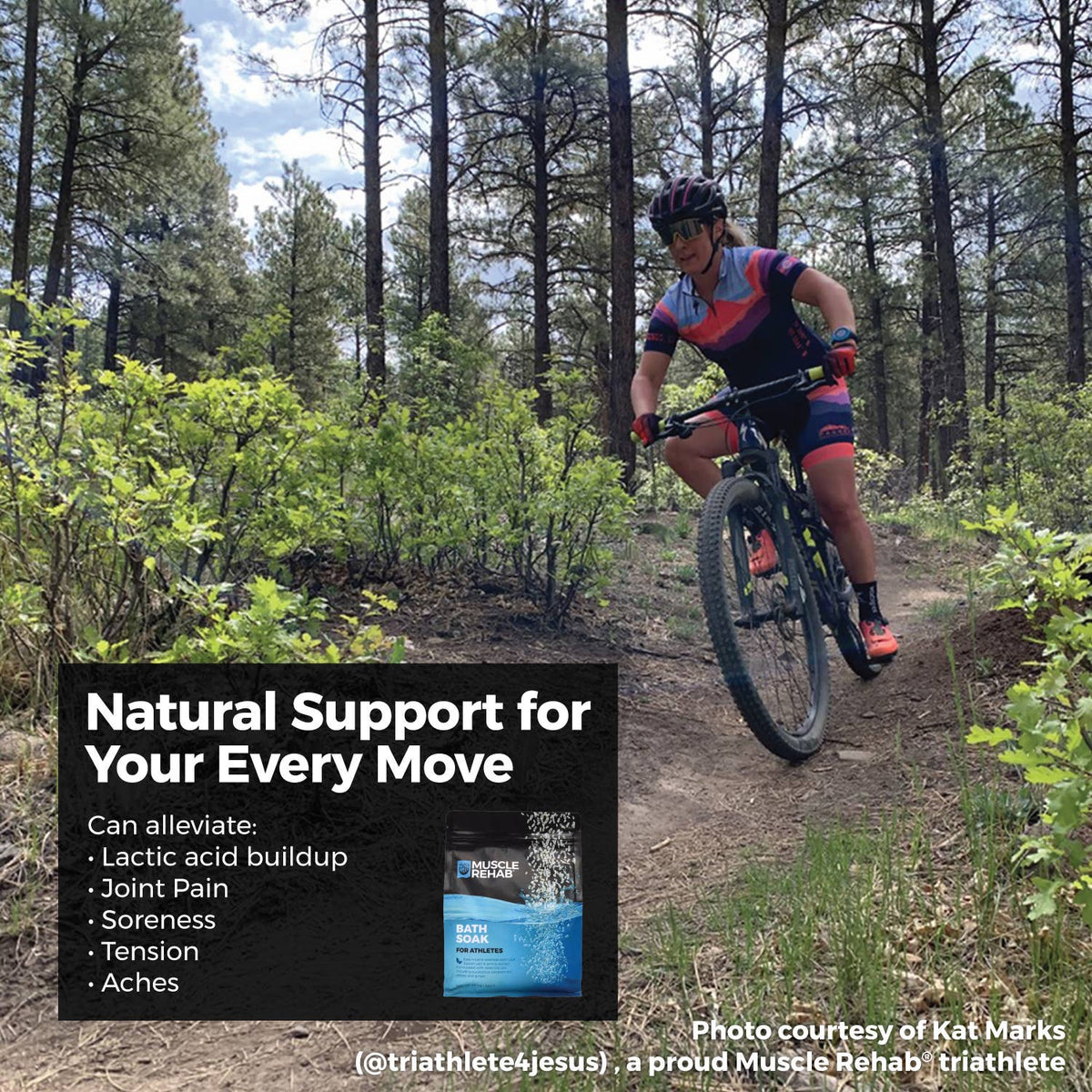 Magnesium Arnica Bath Soak for Pain Relief Athletic Recovery