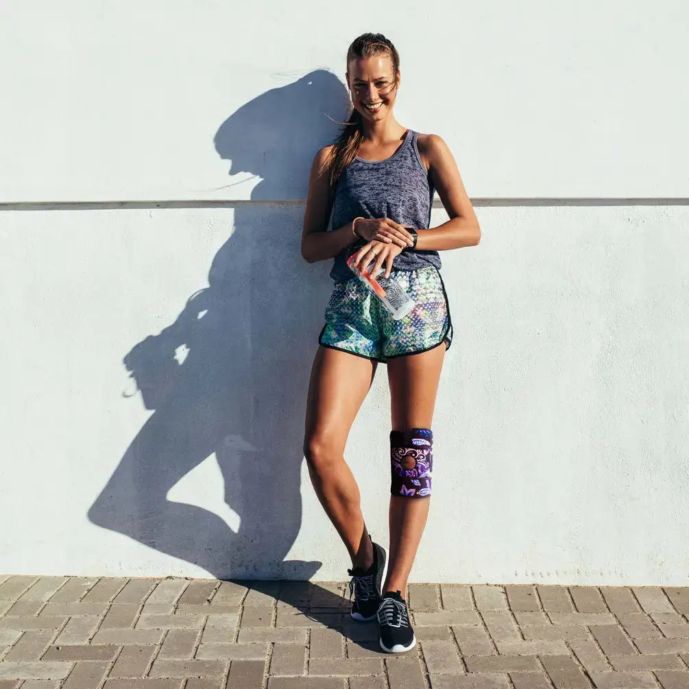 Nusupport Knee Brace: Royal Blue