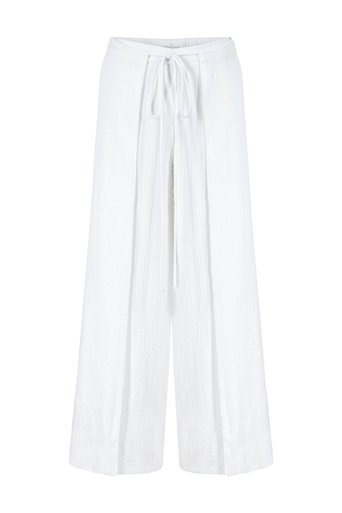 June Pants - White: White / Small/Medium