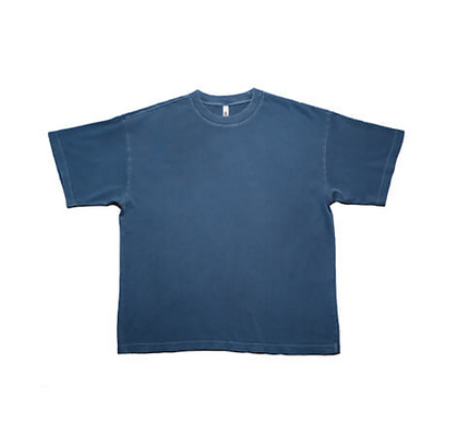 Oversized Short Sleeve Tee [HF-ZS4010]: Black / S