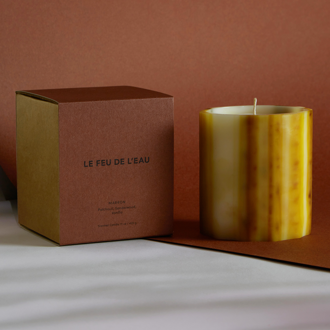 Marron, 15oz wax vessel