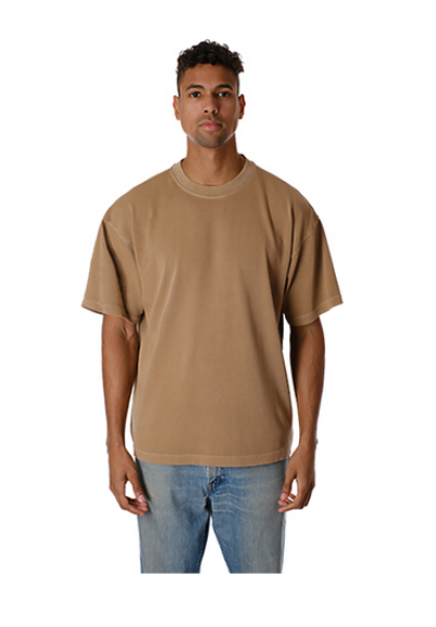 Oversized Short Sleeve Tee [HF-ZS4010]: Black / S