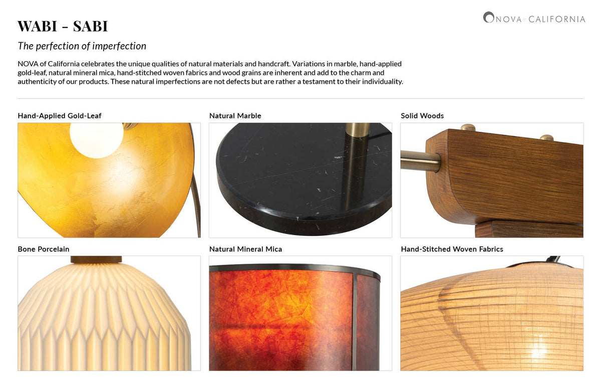 Tambo Accent Table Lamp - Natural Ash Wood Finish