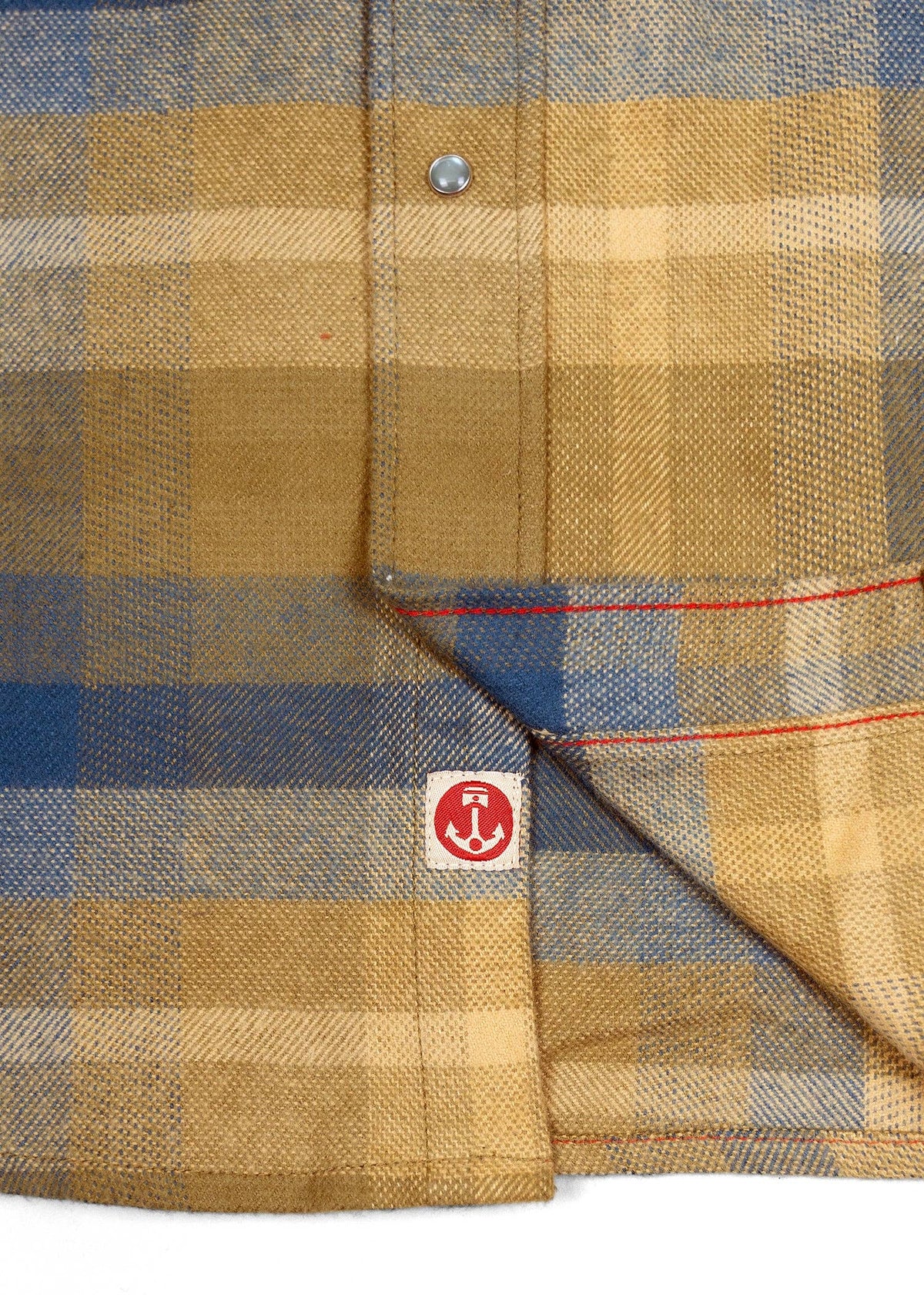 Somis Flannel Shirt: Khaki