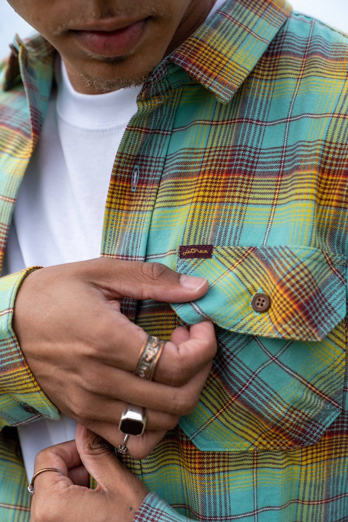 Rough Rider Flannel: Kenai Blue