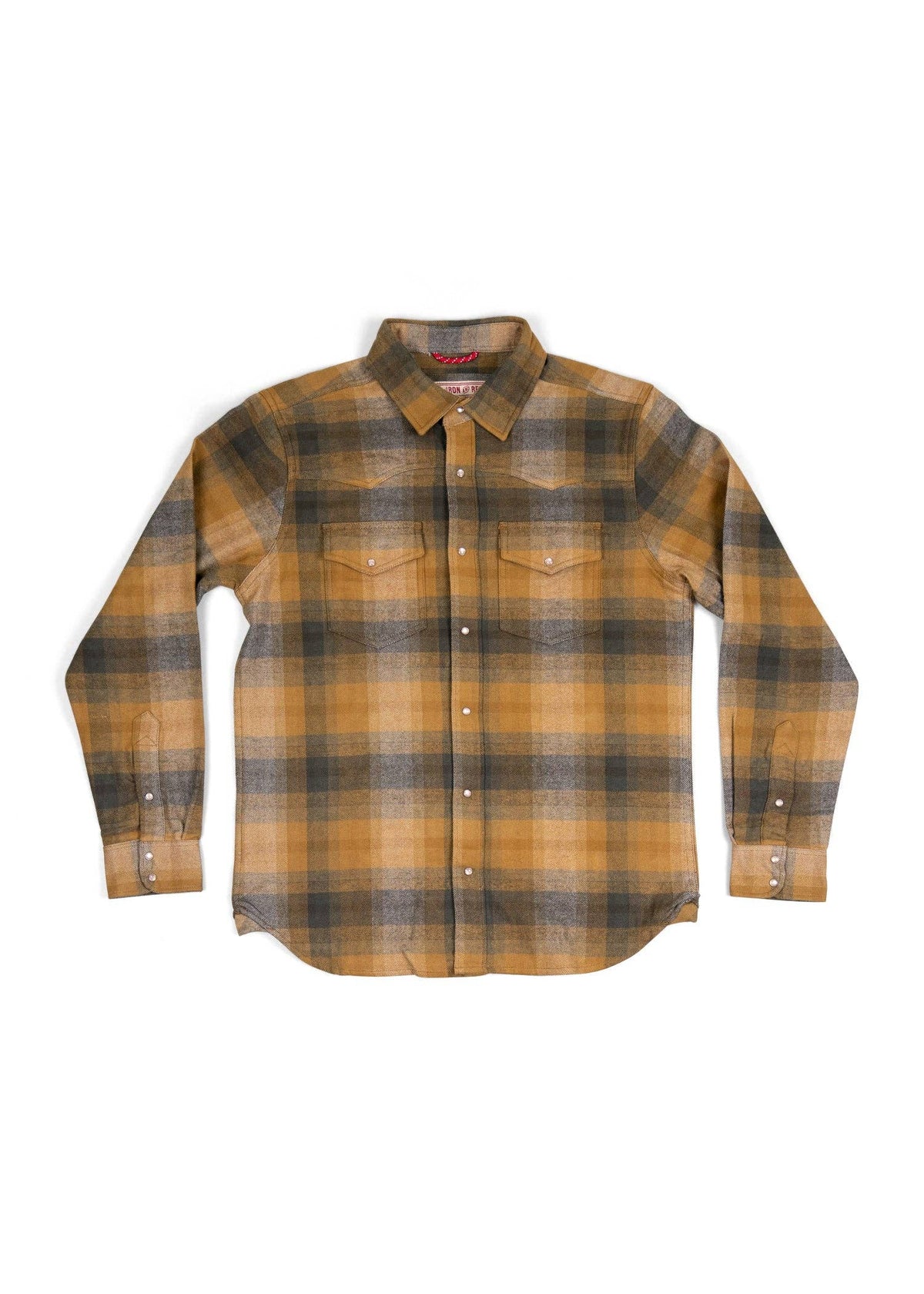 Somis Flannel Shirt: Khaki