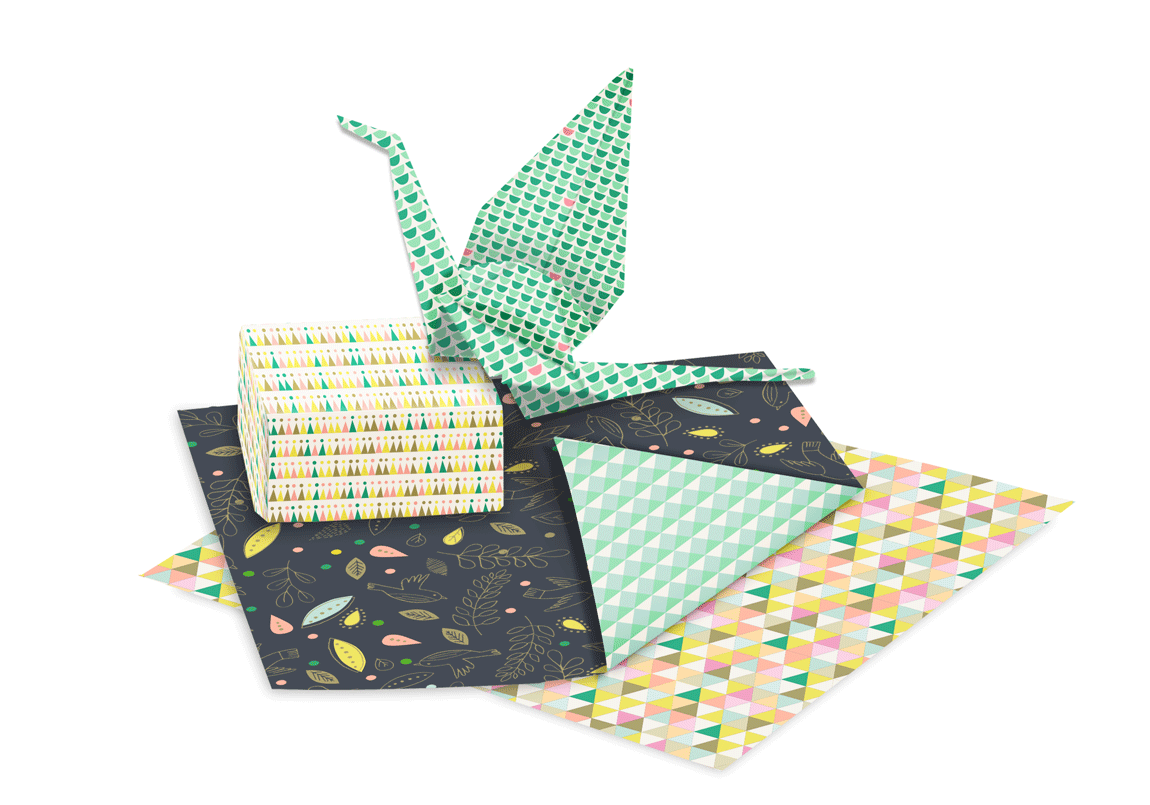 Origami kit - Green by Mon Petit Art