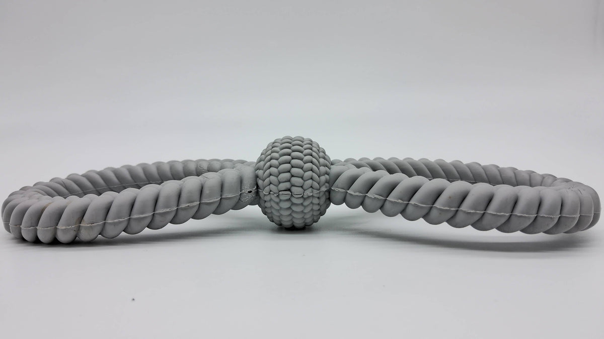 The Braided Tugger XL Chew Toy for Dogs: Gray