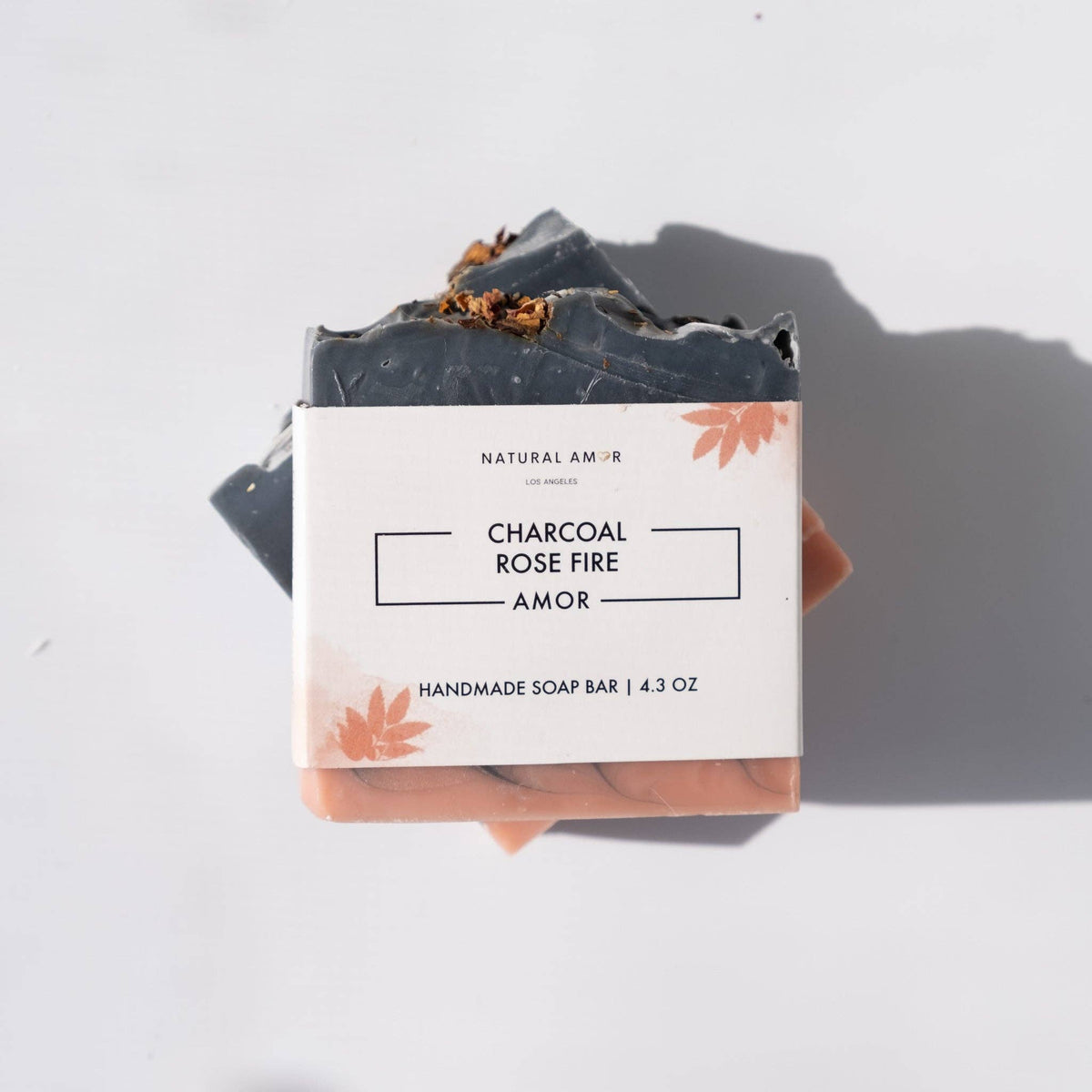 Charcoal Rose Bar Soap