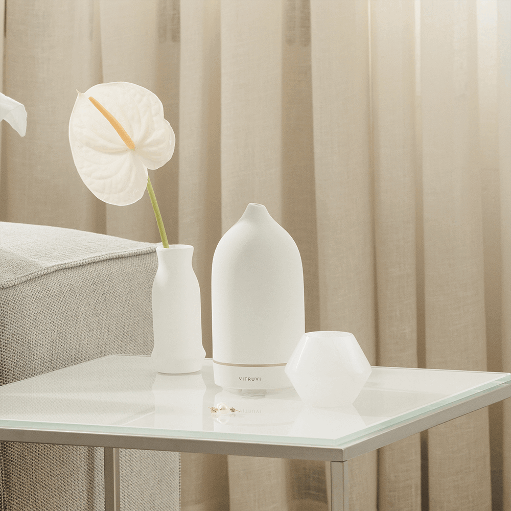 Stone Diffuser - White: White