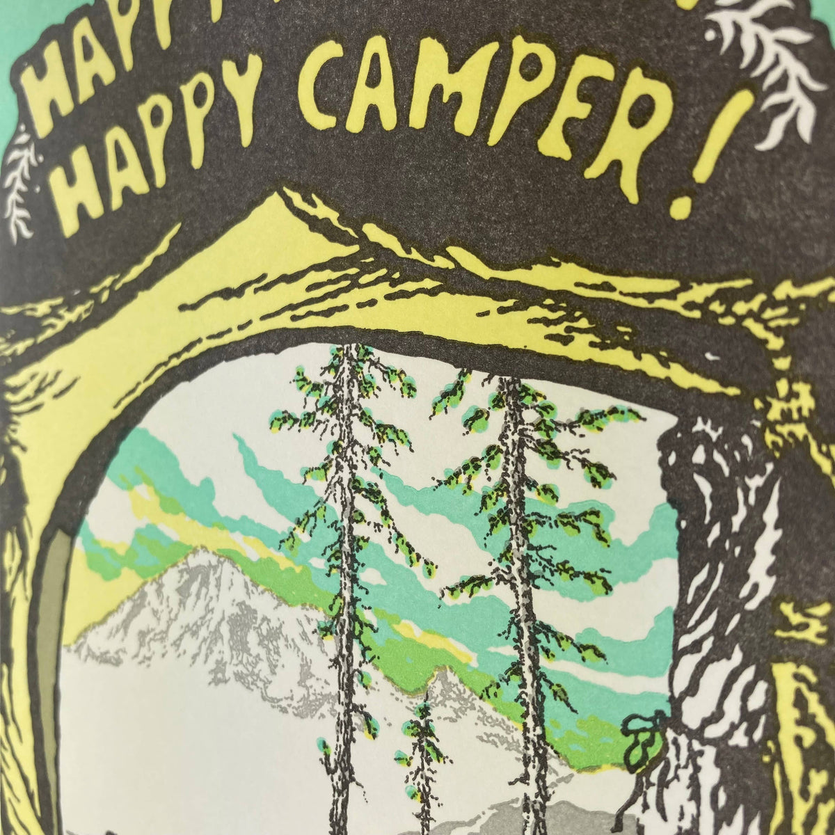 Happy Birthday happy camper