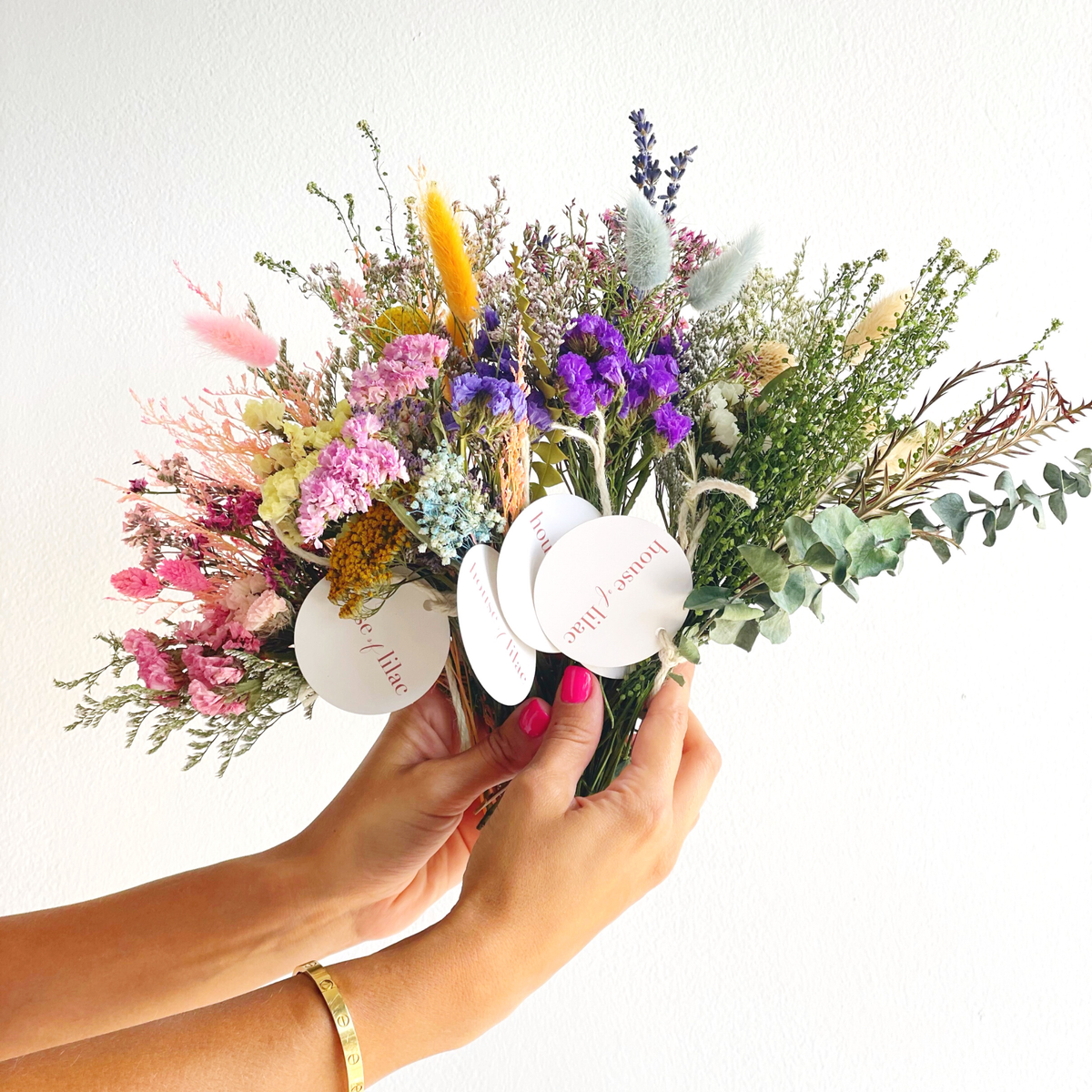 Classic & Chic Dried Flower Bundles: Romantic