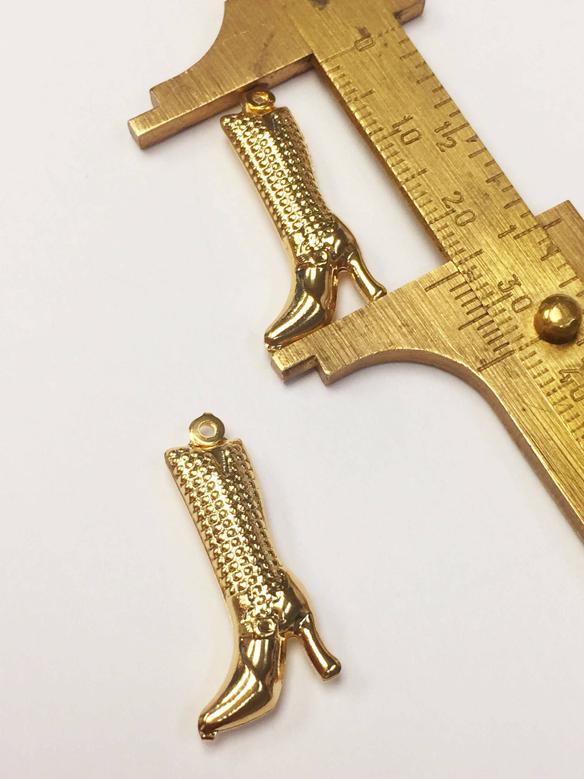 Boot Charm, Gold Filled Charms, Boot Jewelry, Cowboy Boot Charm, Charm For Necklace, High Heel Charms, Wholesale Charms, Charms For Necklace