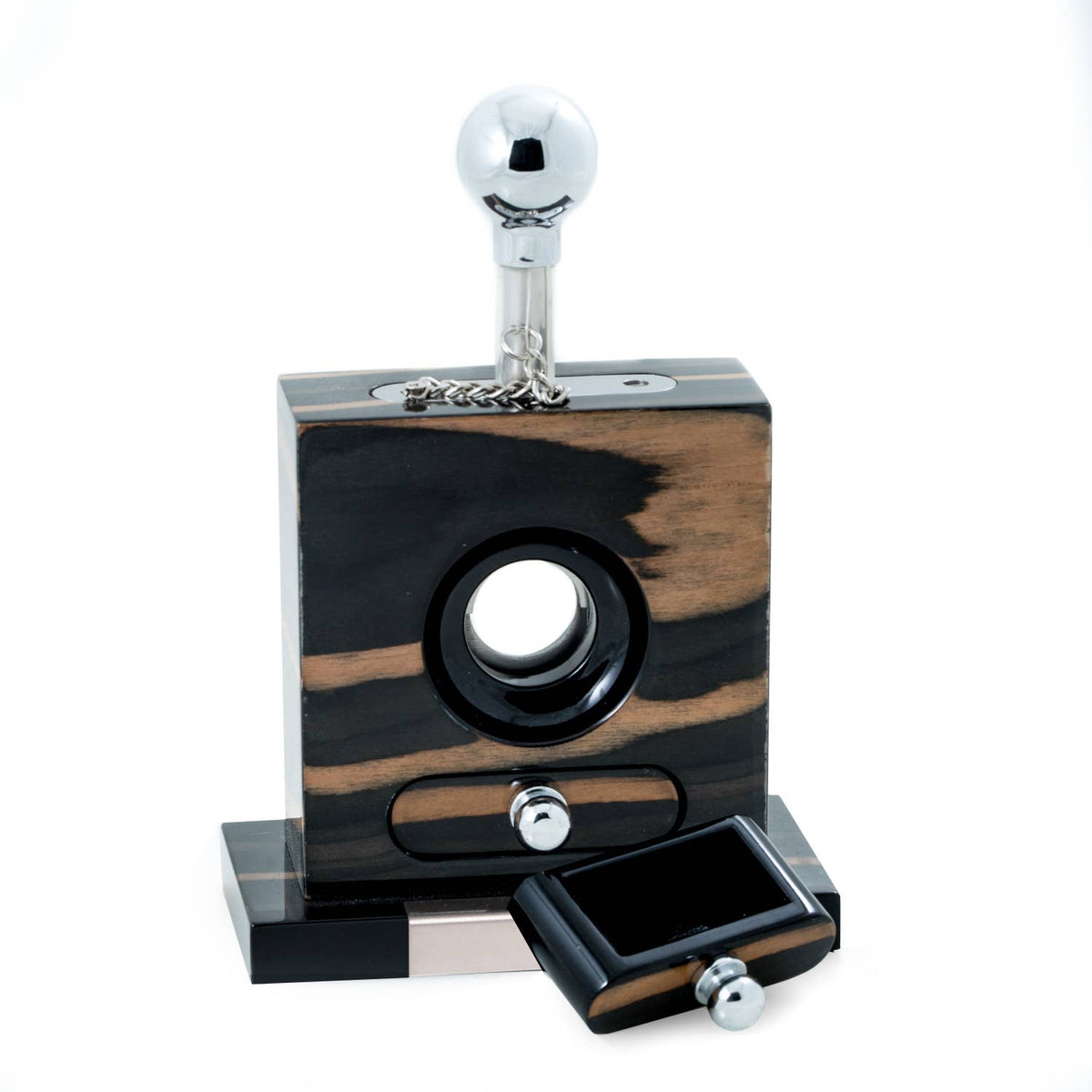 Cigar Cutter - Lacquered Ebony Wood