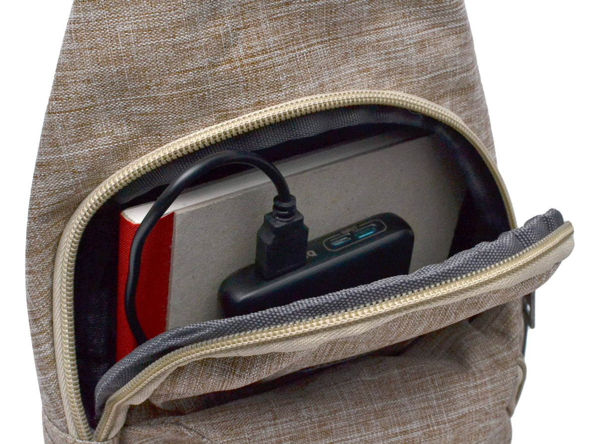 Nupouch Anti-theft Sling Daypack Classic Large  Red / Large