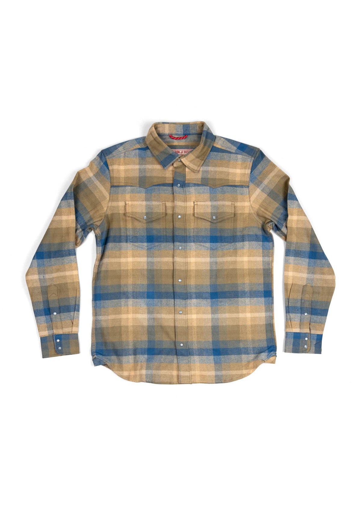 Somis Flannel Shirt: Khaki