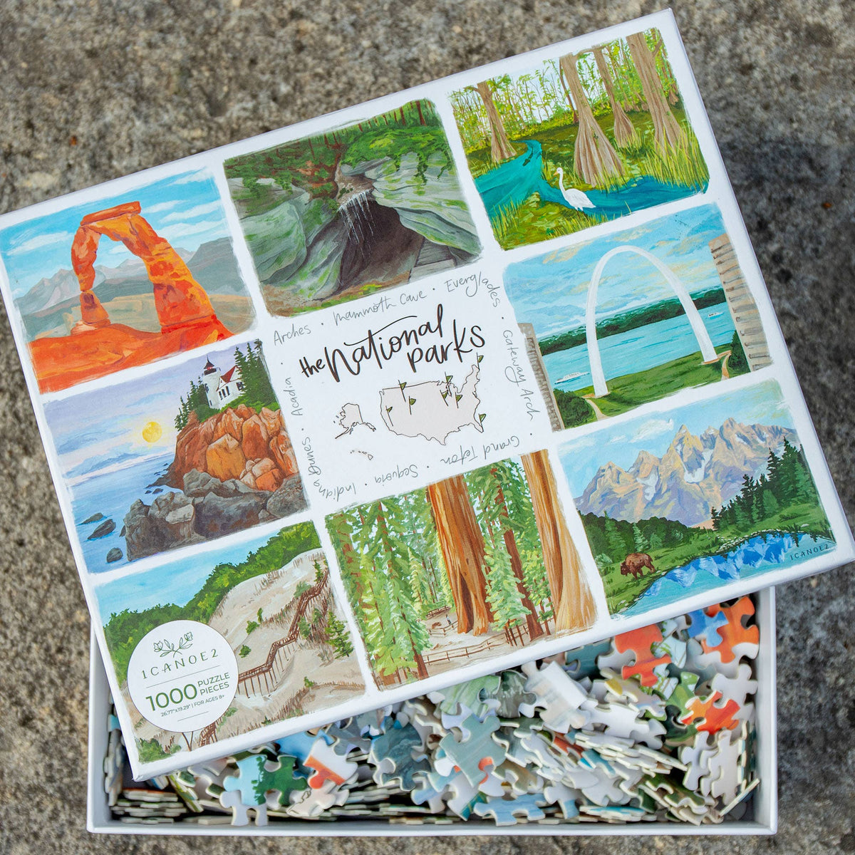 National Parks - 1,000 Piece Jigsaw Puzzle