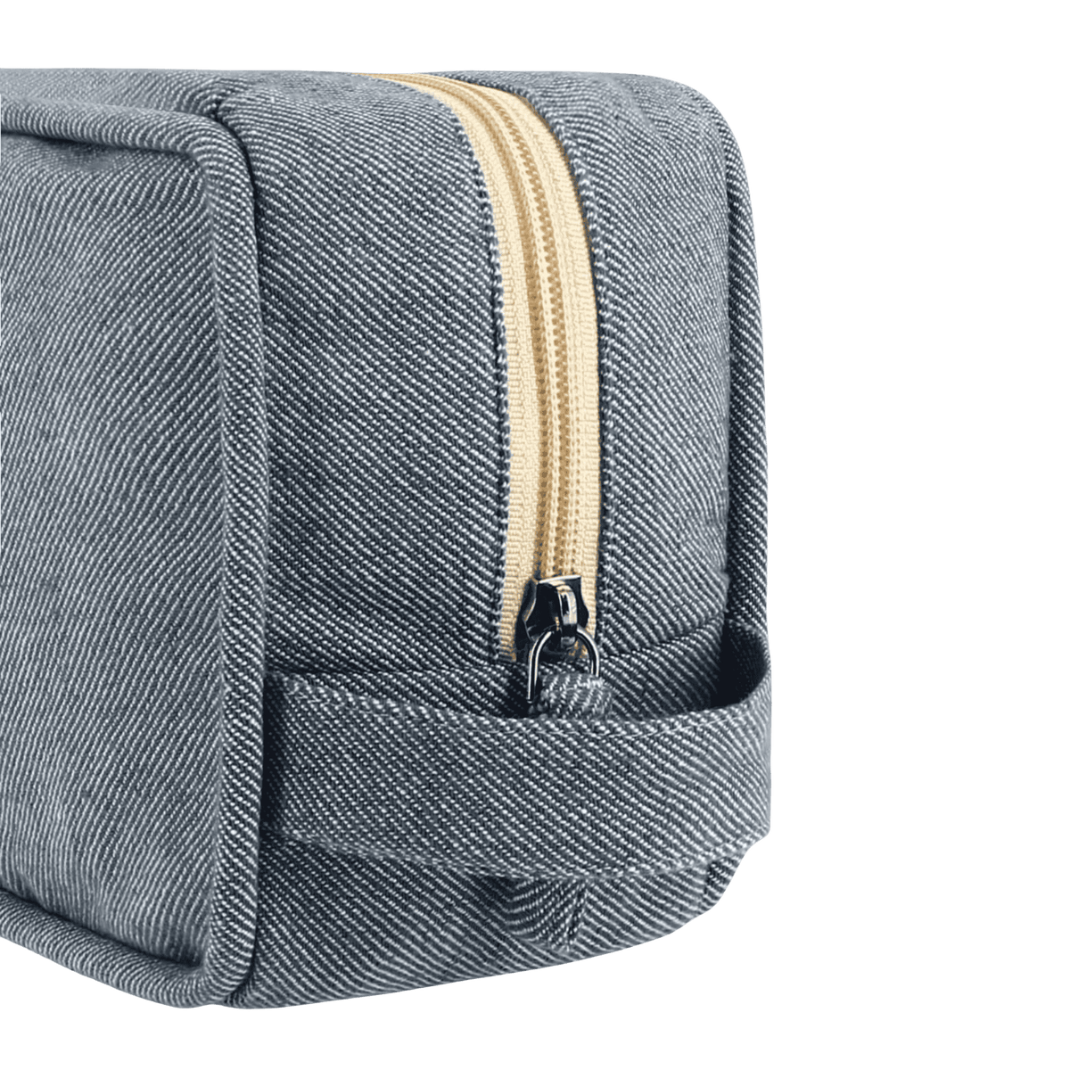 Blue Denim Toiletry Bag - Monsieur BARBIER