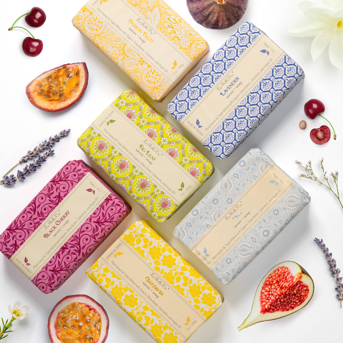 La Belle Vie Fig Leaf Soap - 7oz/ 200g