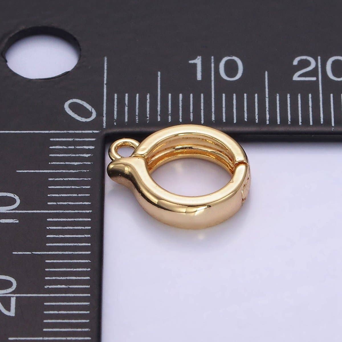14K Gold Filled Enhancer Bail Slide Minimalist Charm Bail Enhancer Hin ...