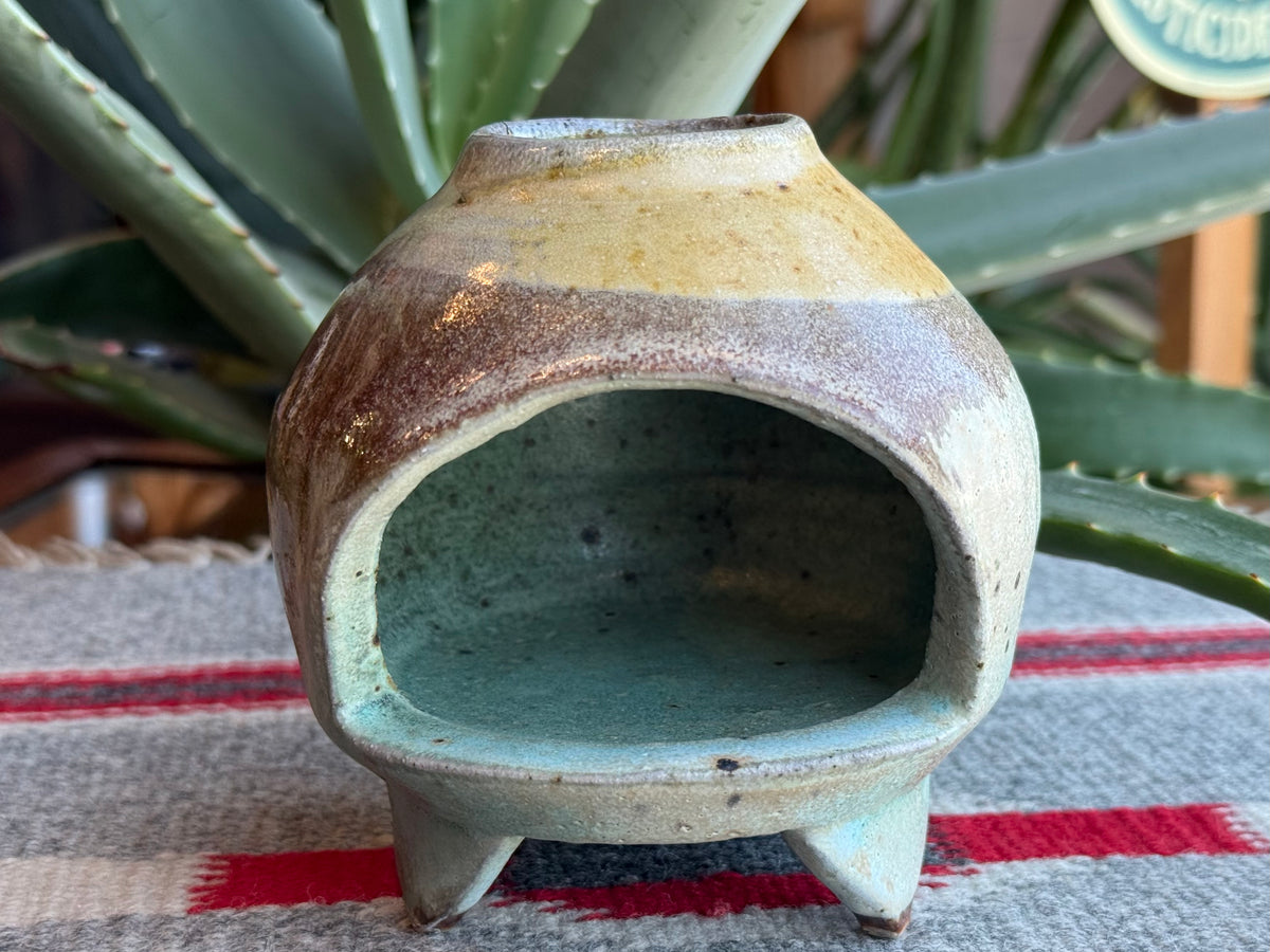 Vache Brothers ceramic incense holder - mini chimney