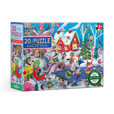 Woodland Winter 20 Piece Puzzle (Copy)