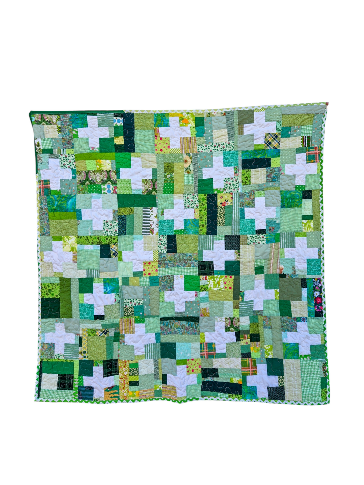 Atkins Handmade Quilt - Green Plus