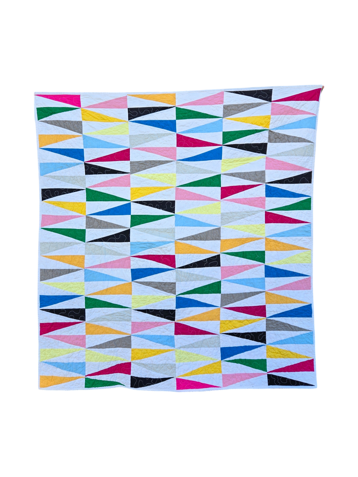 Atkins Handmade Quilt - Mod Diamond