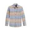 MEN'S BEACH SHACK COTTON SHIRT SOFT INDIGO STRIPE