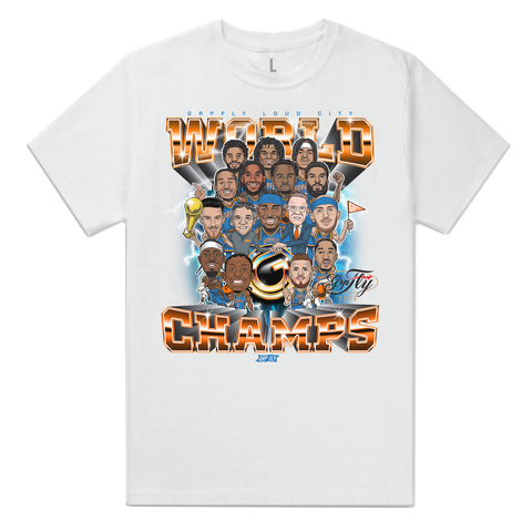 WORLD CHAMPS TEE - WHITE