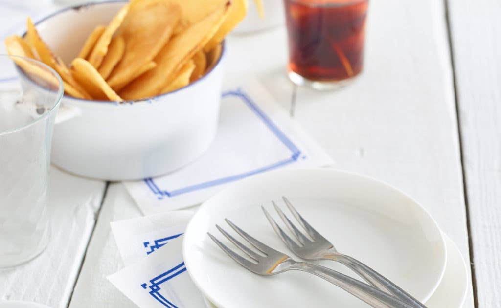 Vermut & Tapas Cotton Cocktail Napkins 50 Units