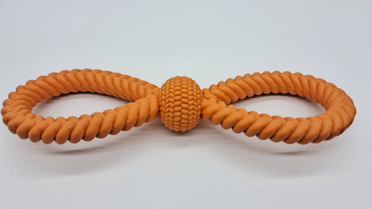 The Braided Tugger XL Chew Toy for Dogs: Gray