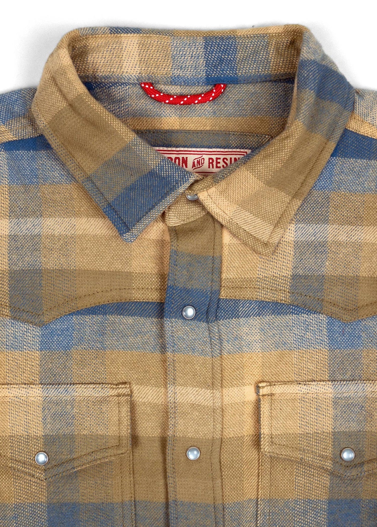 Somis Flannel Shirt: Khaki