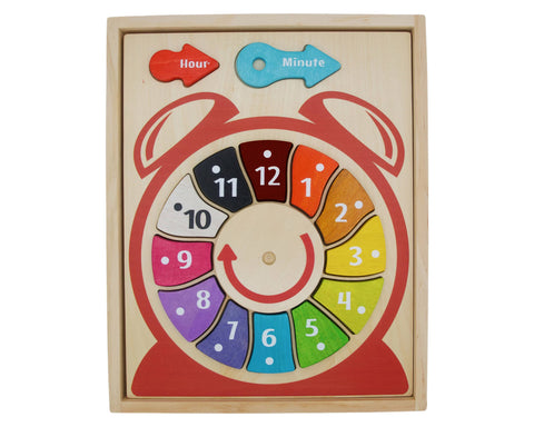 Teaching Clock Puzzle