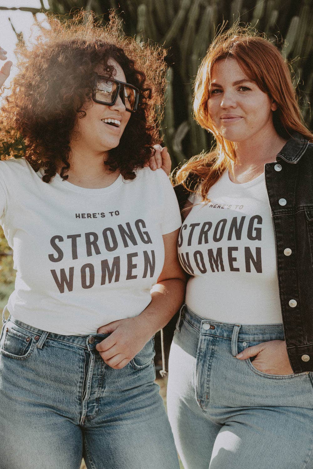 Here's to Strong Women | Graphic T-shirt