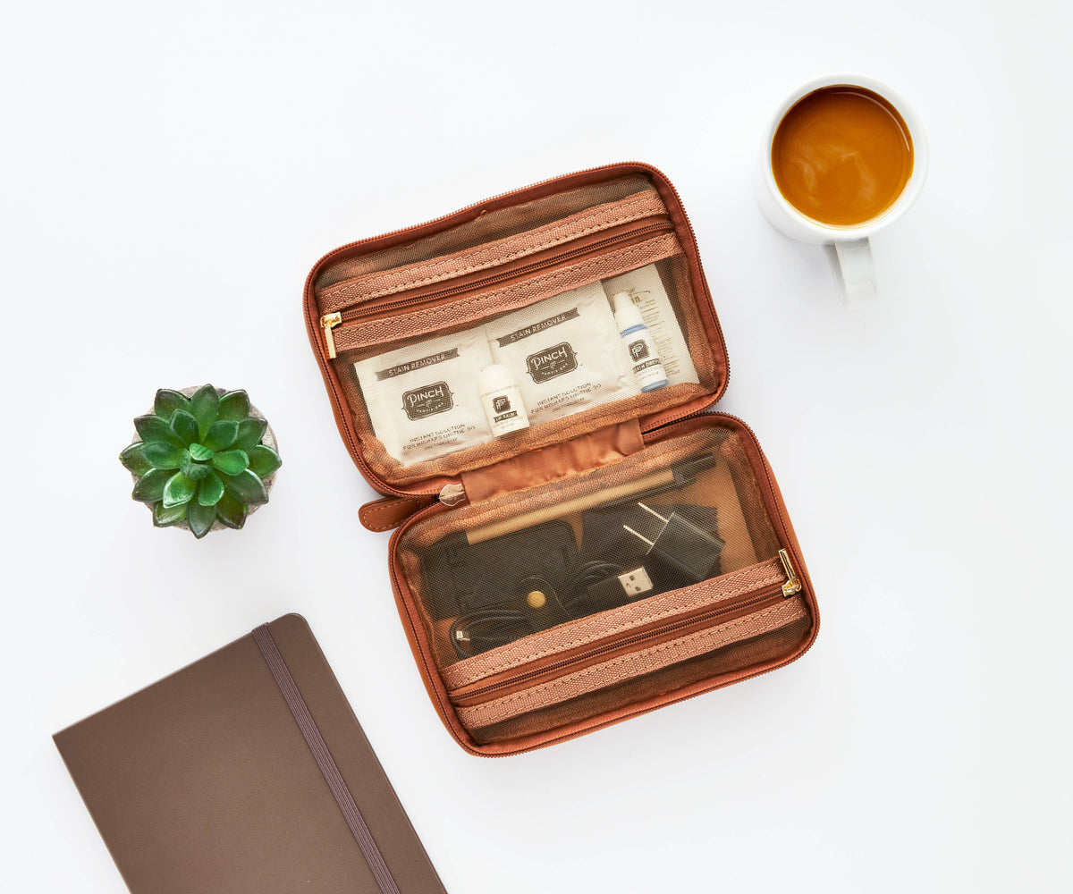 Work from Anywhere Kit Cognac | Office Gifts Corporate Gifts