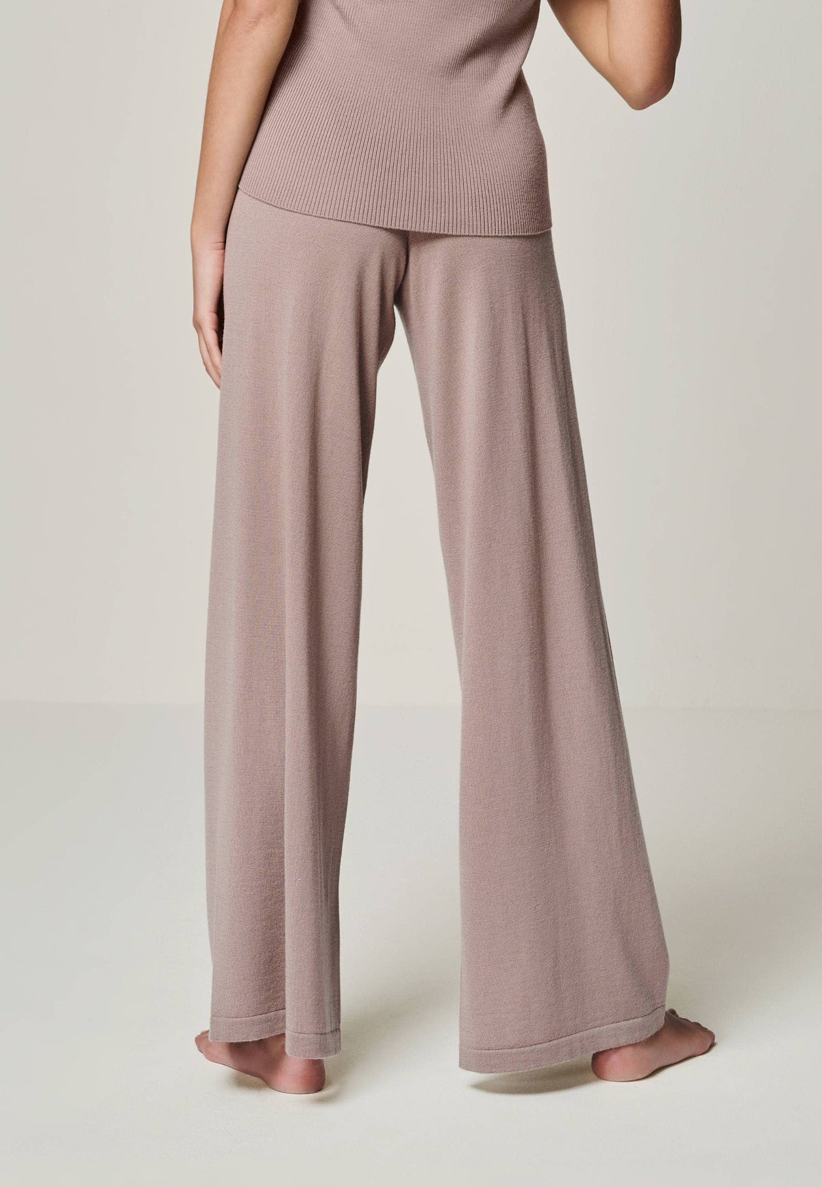 PANTS BAILEY - Wide Relaxing Pants for Women: XS / Taupe