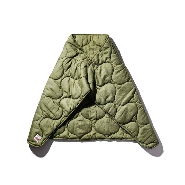 QUILTED WRAP BLANKET