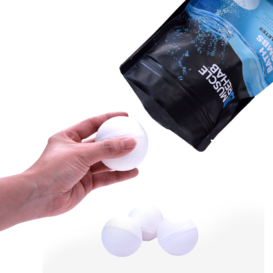 Epsom Salt Bath Bombs for Pain Relief Athletic Recovery