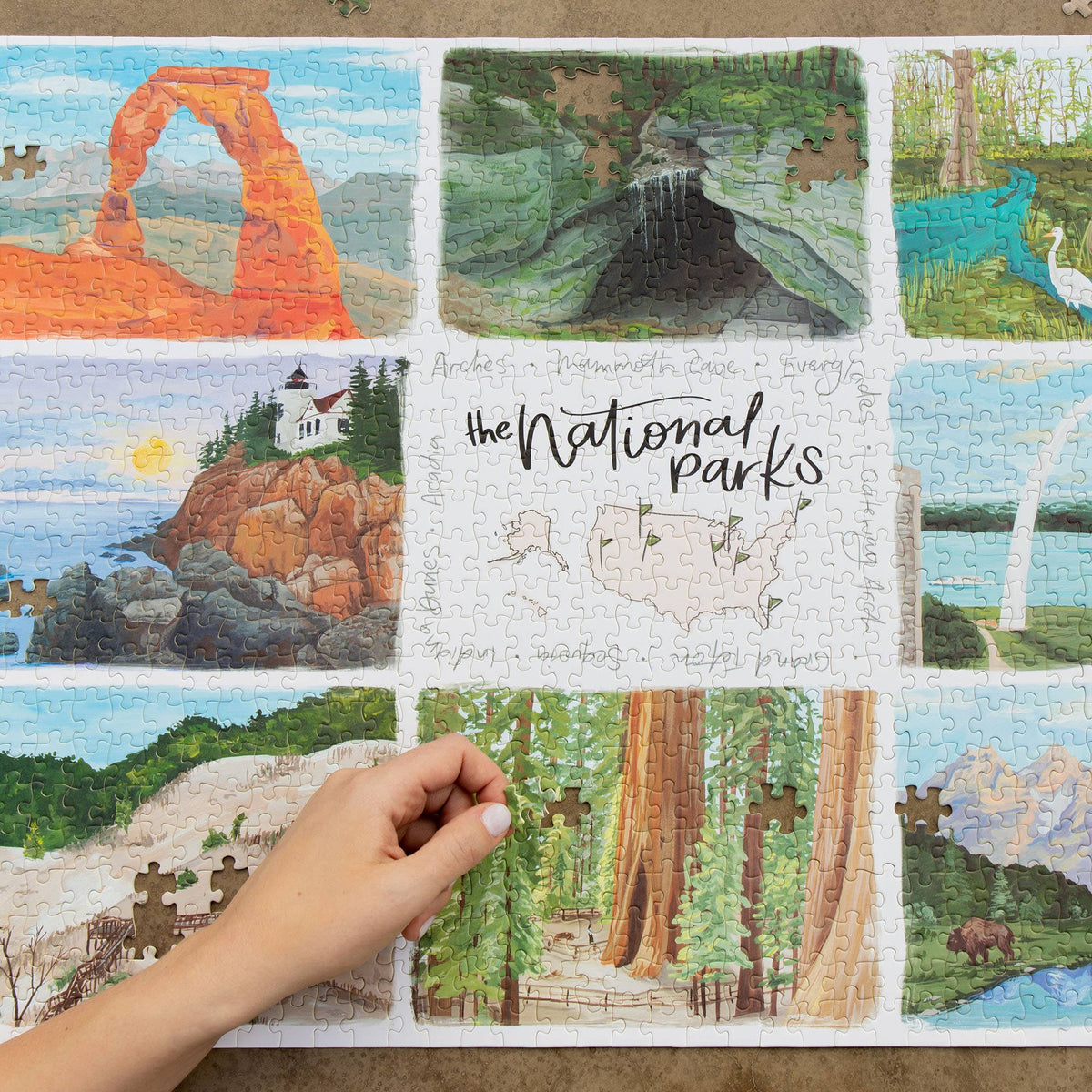 National Parks - 1,000 Piece Jigsaw Puzzle